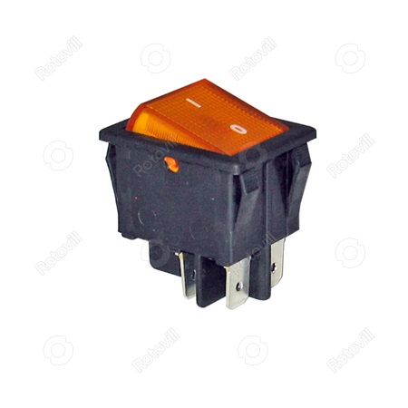 BILLENŐKAPCSOLÓ KB-131 SARUS KIVITELBEN (SÁRGA)