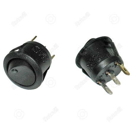 BILLENŐKAPCSOLÓ STV12 ZÖLD VILÁGÍTÓS KEREK, LEDES