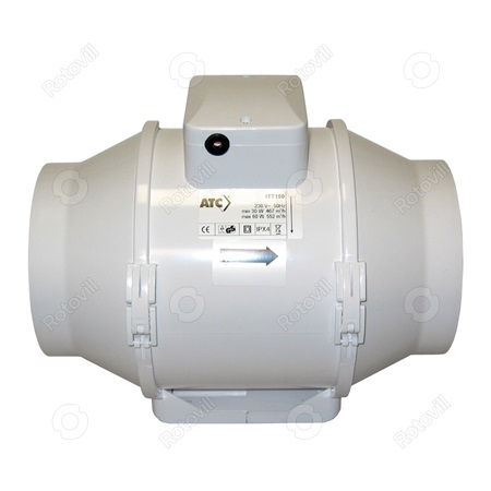 CSŐVENTILÁTOR TT 150 FÉLRADIÁLIS