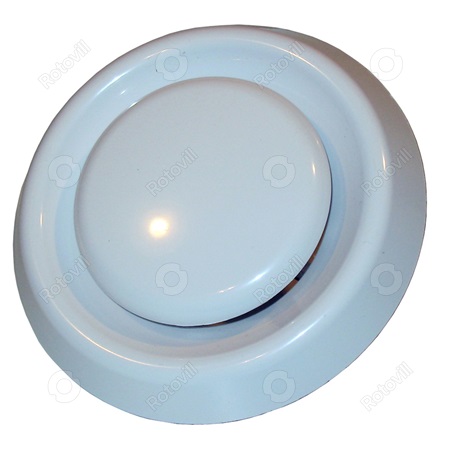 CSŐZÁRÓVÉG (LÉGSZELEP) 125 VRF 125mm KEREK ZÁRHATÓ