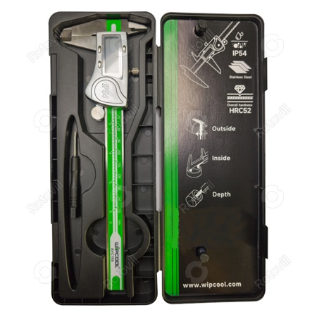 DIGITÁLIS TOLÓMÉRŐ WIPCOOL AVC150 (rozsdamentes acél)