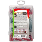 DÜBEL (TIPLI) FISCHER  Profi-Box DuoPower dübellel, csavarral (160db)