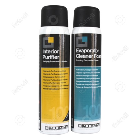 ERRECOM TOTAL CARE KLÍMATISZTÍTÓ SZETT AUTÓHOZ,  100+100 ml (vanília illat)