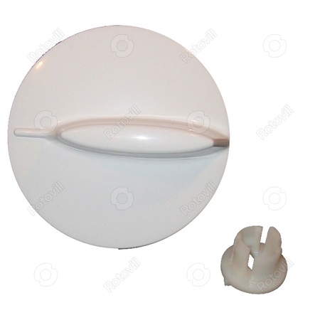 FORGATÓGOMB WHIRLPOOL AVM 401 FEHÉR