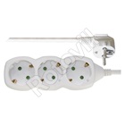 HOSSZABBÍTÓ 3-AS 5M FEHÉR (3x1,5)