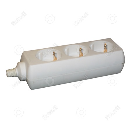 HOSSZABBÍTÓ 3-AS FEHÉR (vezeték nélküli, szerelhető)