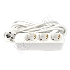 HOSSZABBÍTÓ RCOOL 3-AS 3M FEHÉR (3x1,5)