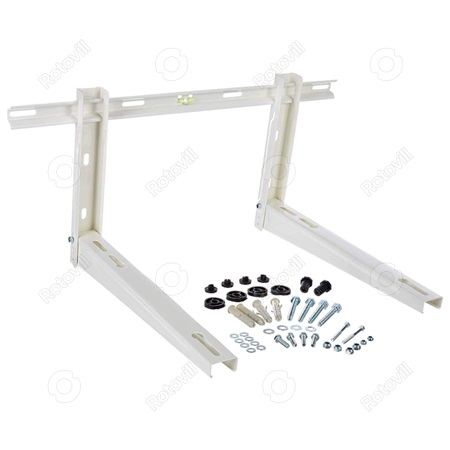 KLÍMATARTÓ KONZOL 120KG-IG, ÁLLÍTHATÓ LÁBTÁVOLSÁG, HL-550, 6PÁR/KARTON