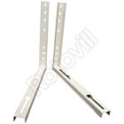 KLÍMATARTÓ KONZOL HEGESZTETT FIX, (600x500 mm/100 kg-ig), PÁRBAN