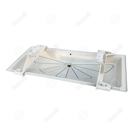 KONDENZVÍZ GYŰJTŐ TÁLCA (CSEPPTÁLCA) BLUE RIVER KÜLTÉRI EGYSÉG ALÁ   (850x400)