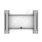 KONDENZVÍZ GYŰJTŐ TÁLCA (CSEPPTÁLCA) KLÍMATARTÓ LÁBAKKAL (790x548x158 mm)