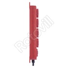 KÜLTÉRI ELOSZTÓ 4-ES 5FM PIROS (IP44/3x1,5)