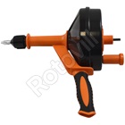 LEFOLYÓCSŐ TISZTÍTÓ , DOBOS, 6m (6mm átmérő, kézi)