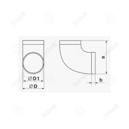 LÉGCSŐ 90` KÖNYÖK 222 125mm