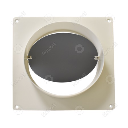 LÉGCSŐ SZERELŐLEMEZ- 3531 (151mm) VISSZACSAPÓSZELEPPEL