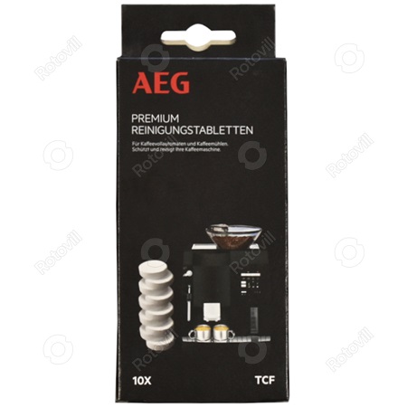 LEPEDÉKOLDÓ-TISZTÍTÓ TABLETTA KÁVÉFŐZŐHÖZ UNIVERZÁLIS (10db/csomag) AEG/KRUPS/DELONGHI
