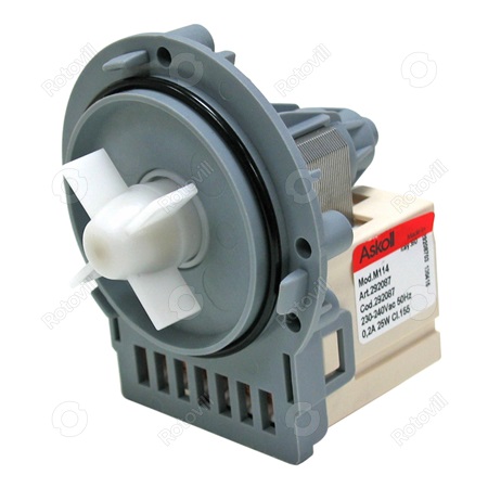 LÚGSZIVATTYÚ ASKOLL 40W HÁTSÓ STEKKERES (ZANUSSI-GORENJE)