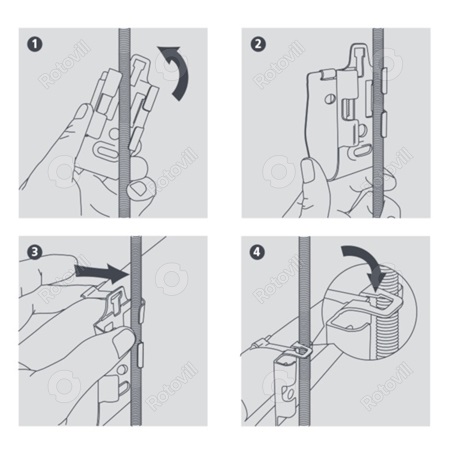 MENETES SZÁRRA RÖGZÍTHETŐ FÉM BILINCS ASPEN XTRA 3/8-5/8 (10db/csomag)