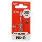 MILWAUKEE CSAVAROZÓ BIT PH2-50mm SHOCKWAVE