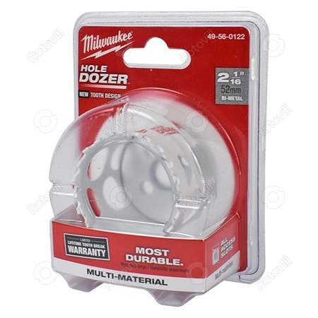 MILWAUKEE HOLE DOZER ™ Bimetál kobalt lyukfűrész 52mm