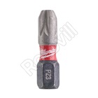 MILWAUKEE SHOCKWAVE CSAVAROZÓ BIT PZ3 25mm (2db/csomag)