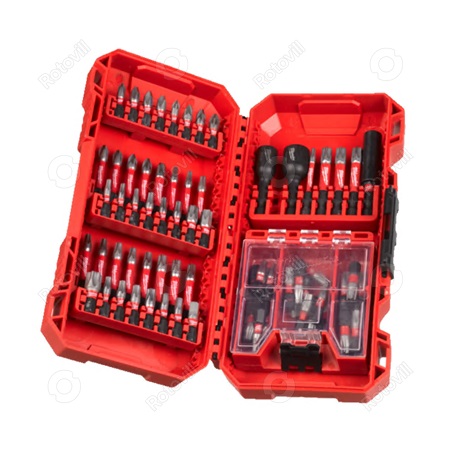 MILWAUKEE  SHOCKWAVE IMPACT DUTY XL  BITKÉSZLET (75db-os)