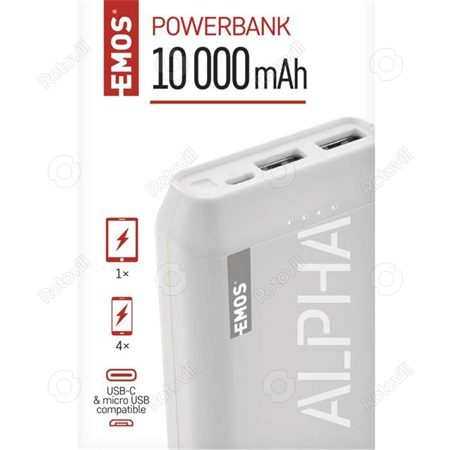 POWERBANK ALPHA 10000 mAh