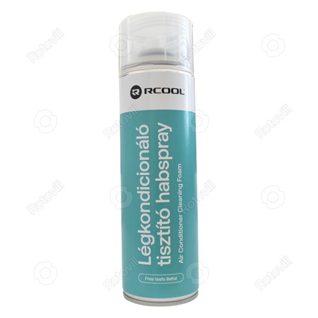 RCOOL KLÍMATISZTÍTÓ HAB SPRAY (500ml, AUTÓHOZ IS, CSŐVEL)