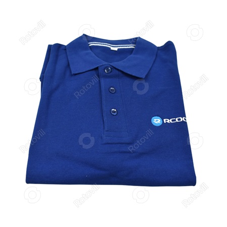 RCOOL tenisz póló, limózsi kék, L, munkaruházat