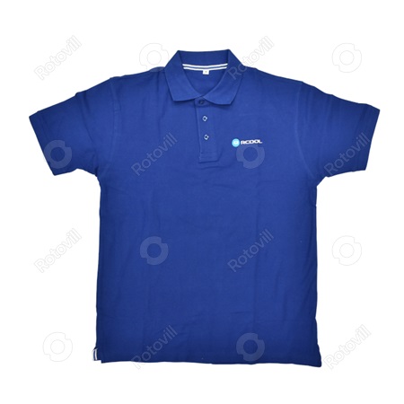 RCOOL tenisz póló, limózsi kék, M, munkaruházat