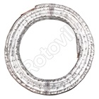 RÉZCSŐ 1/4"x1 mm SZIGETELT LEEDS (ALUKASÍROZOTT), 25 m/tekercs   9mm-es szigeteléssel