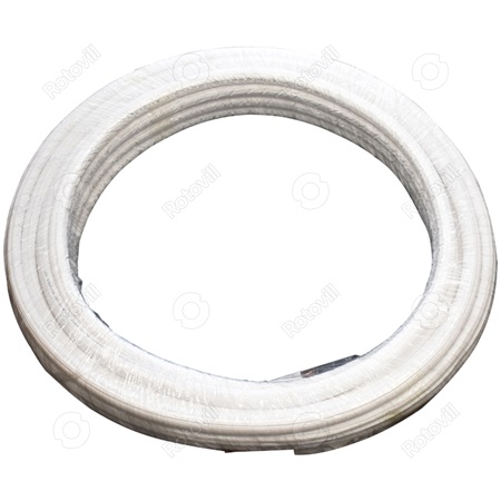 RÉZCSŐ 6x1 mm SZIGETELT (LEEDS PIPE), 25 m/tekercs 1/4"