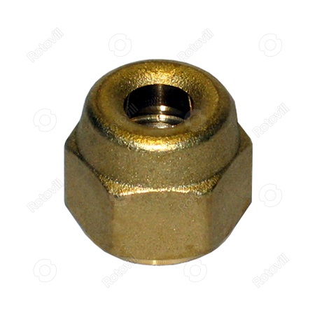 RÉZCSŐ HOLLANDER (RÖGZÍTŐ ANYA) 5/8"-16 mm (1/2"-12 mm-es  furattal)