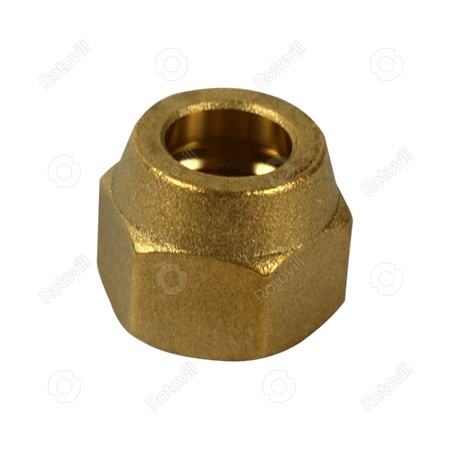 RÉZCSŐ HOLLANDER  (RÖGZÍTŐ ANYA) 1/2"-12 mm