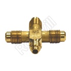 RÉZCSŐ KÖZCSAVAR KERESZT  1/4"x1/4"x1/4"+06 ODS