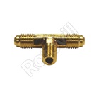 RÉZCSŐ KÖZCSAVAR T-IDOM  1/4"x1/4"x1/8"NPT