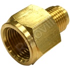 RÉZCSŐ SZŰKÍTŐ  KÖZCSAVAR  (KÜLSŐ-BELSŐ) 3/8"-10 mm x-1/2"-12 mm