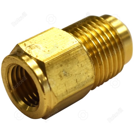 RÉZCSŐ SZŰKÍTŐ  KÖZCSAVAR  (KÜLSŐ-BELSŐ) 3/8"-10 mm x-1/4"-6 mm