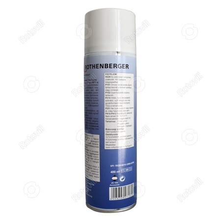 ROTHENBERGER ROTEST (fagyálló, -15°C) GÁZSZIVÁRGÁS JELZŐ SPRAY (400ml)