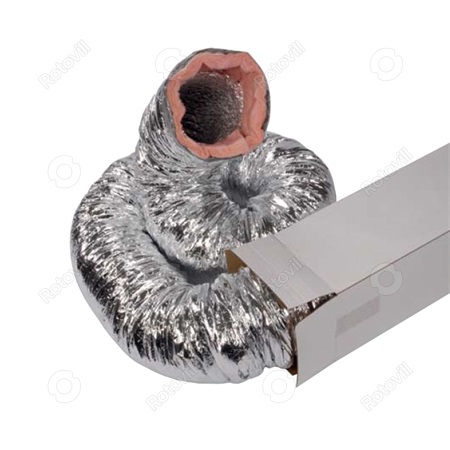 SONOFLEX 25 SZIGETELT FLEXIBILIS LÉGCSATORNA d=152mm, L=10m