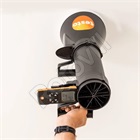 SZÁRNYKEREKES LÉGSEBESSÉGMÉRŐ TESTO 2417 (mérőtölcsérekkel és laminátorral)