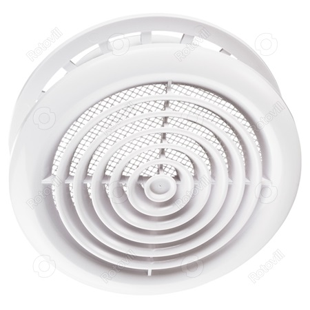 SZELLŐZŐRÁCS MV 100 PF HÁLÓS d:100mm