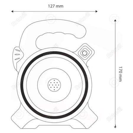 SZERELŐLÁMPA ENTAC 1W, TÖLTHETŐ, NAPELEMES