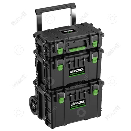 SZERSZÁMOSLÁDA SZETT WIPCOOL TBR-3K (moduláris, 3 részes, ütésálló)