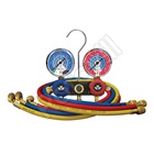 SZERVÍZCSAPTELEP MASTERCOOL 2 UTAS R22, R407C, R32, R410A (D=80 mm,1/4-ES 150cm TÖMLŐ SZETTEL)