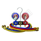 SZERVÍZCSAPTELEP MASTERCOOL 2 UTAS R22, R407C, R32, R410A (D=80 mm,1/4-ES 90 cm TÖMLŐ SZETTEL)