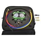 SZERVÍZCSAPTELEP SZETT WIPCOOL  MG68-3K  2 UTAS R290/R410A/R32/R600a  (D=60 mm,3x1/4-ES 150 cm TÖMLŐ SZETTEL)