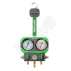 SZERVÍZCSAPTELEP SZETT WIPCOOL  MG68-3K  2 UTAS R290/R410A/R32/R600a  (D=60 mm,3x1/4-ES 150 cm TÖMLŐ SZETTEL)