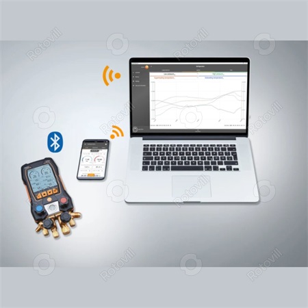 SZERVÍZCSAPTELEP  TESTO 570s OKOS VÁKUUM SZETT