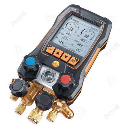 SZERVÍZCSAPTELEP  TESTO 570s OKOS VÁKUUM SZETT